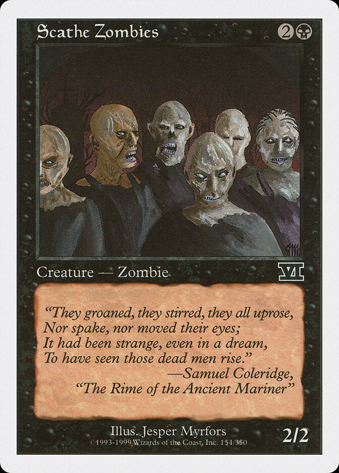 Scathe Zombies (154) - Classic Sixth Edition (6ED)