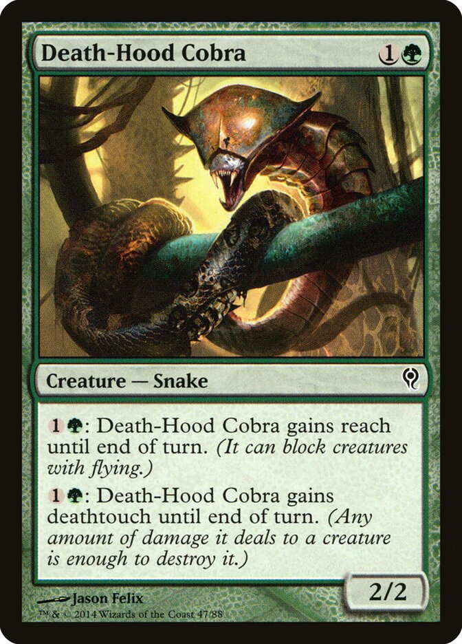 Death-Hood Cobra (47) - Duel Decks: Jace vs. Vraska (DDM)