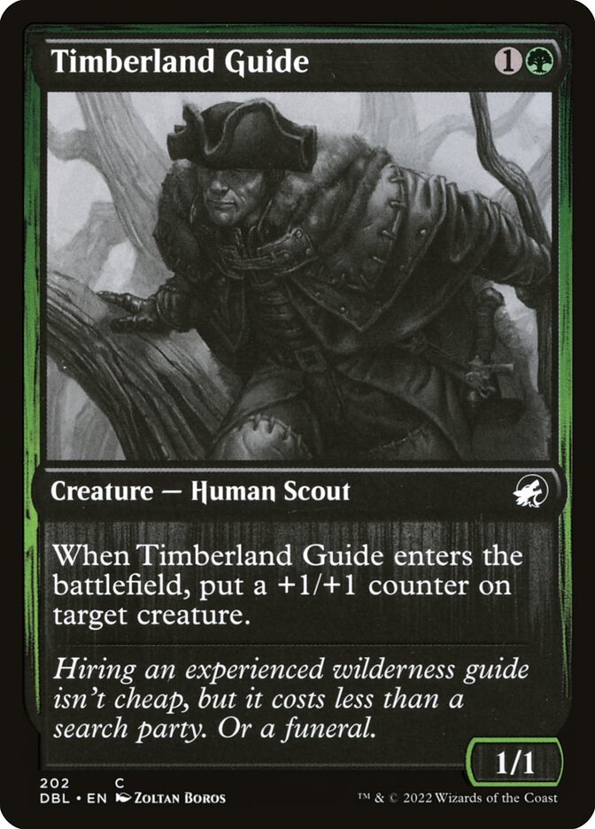 Timberland Guide - [Foil] Innistrad: Double Feature (DBL)
