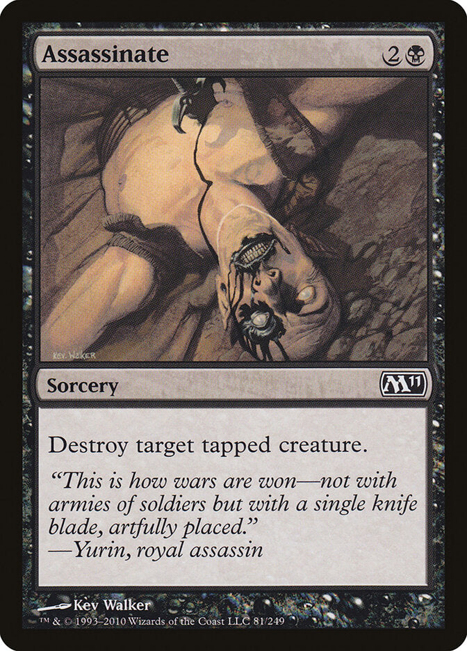 Assassinate (81) - Magic 2011 (M11)