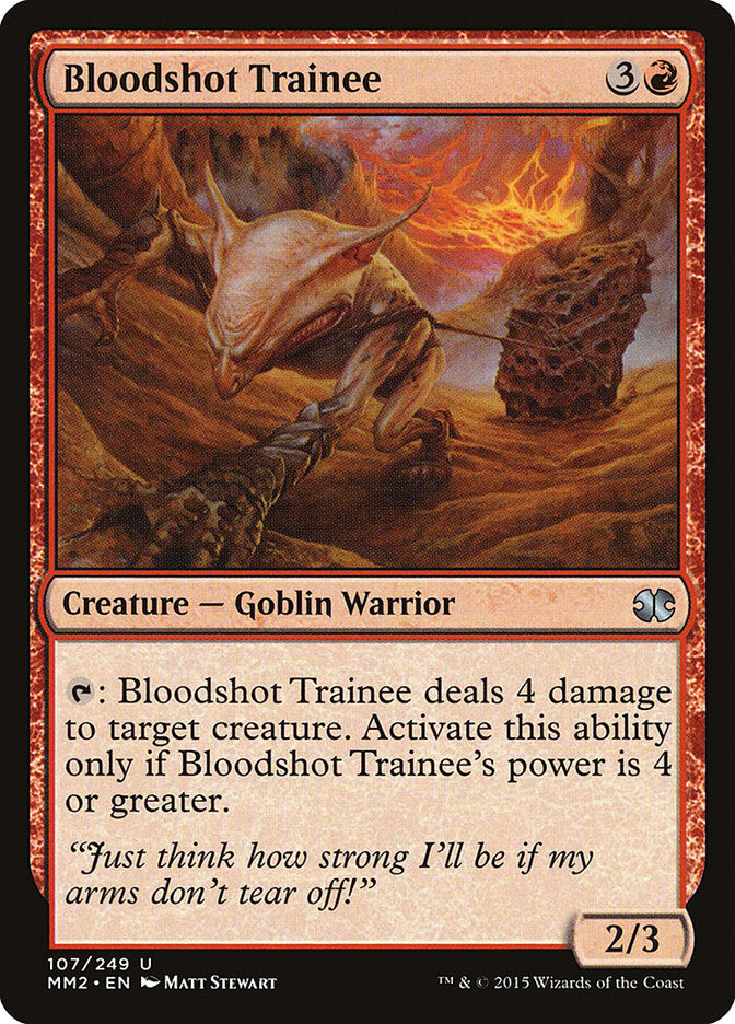 Bloodshot Trainee (107) - Modern Masters 2015 (MM2)