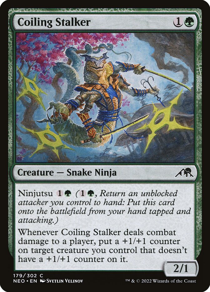 Coiling Stalker (179) - Kamigawa: Neon Dynasty (NEO)