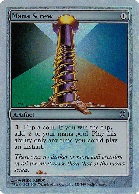 Mana Screw (123) - Unhinged (UNH)