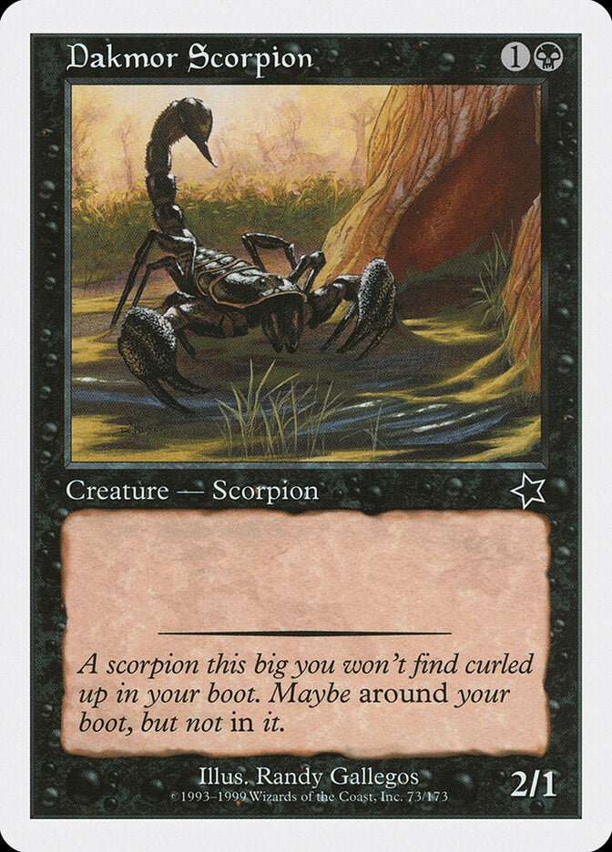 Dakmor Scorpion (73) - Starter 1999 (S99)