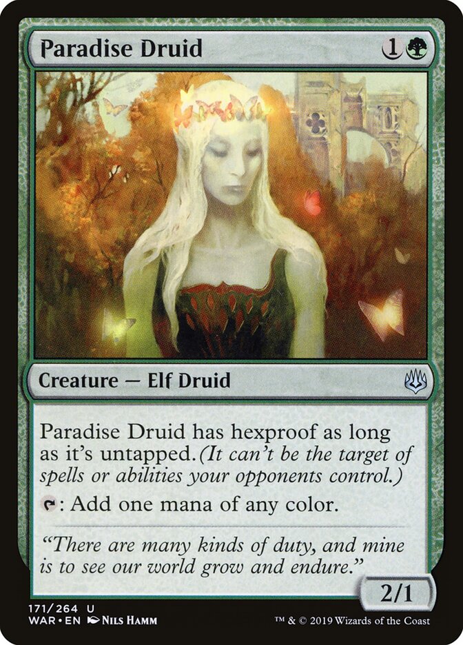 Paradise Druid (171) - War of the Spark (WAR)