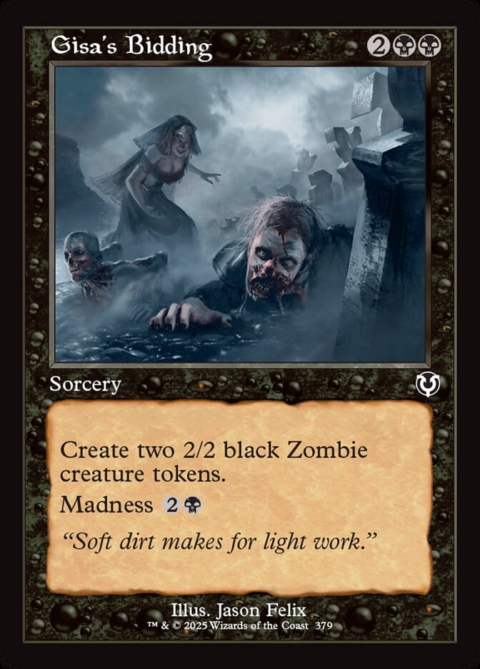 Gisa's Bidding - [Retro Frame] Innistrad Remastered (INR)