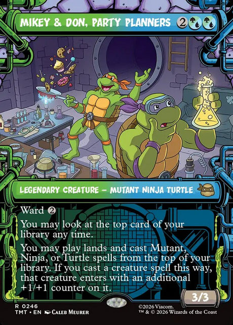 Mikey & Don, Party Planners (246) - Teenage Mutant Ninja Turtles (TMT)