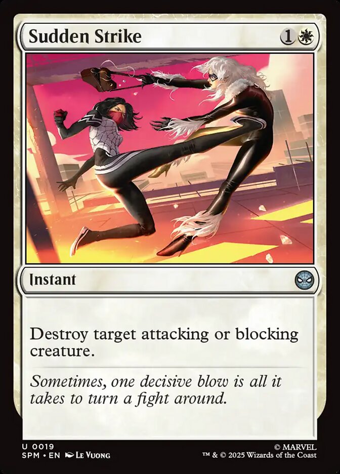 Sudden Strike (19) - [Foil] Marvel's Spider-Man (SPM)