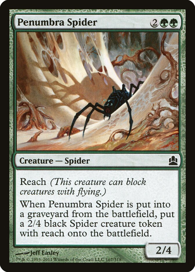 Penumbra Spider (167) - Commander 2011 (CMD)