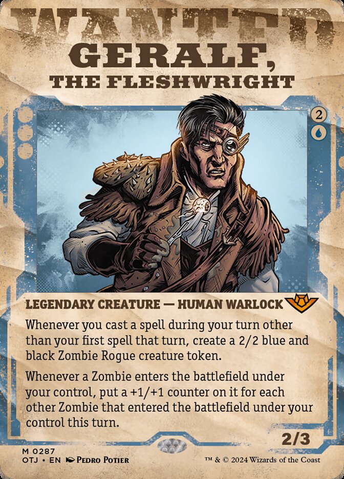 Geralf, the Fleshwright - [Foil, Showcase] Outlaws of Thunder Junction (OTJ)