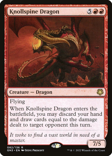 Knollspine Dragon (82) - Game Night: Free-for-All (GN3)