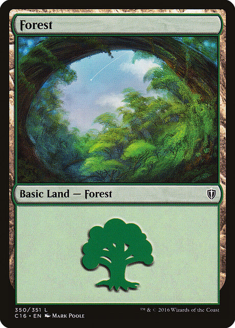 Forest (350) - Commander 2016 (C16)