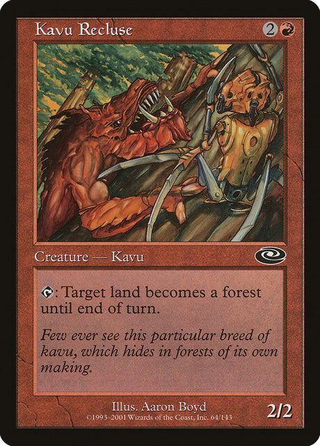 Kavu Recluse (64) - Planeshift (PLS)
