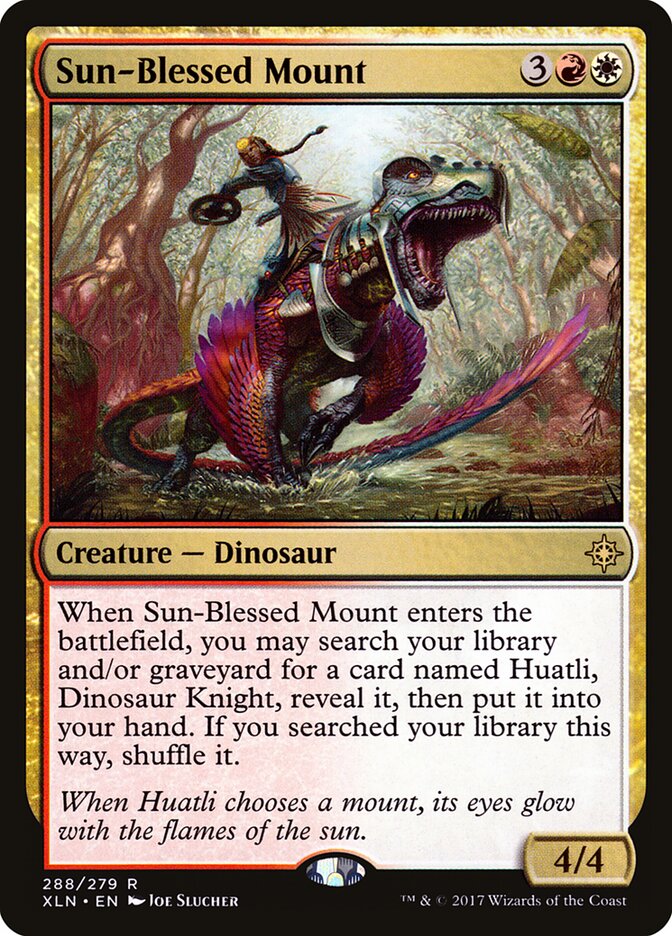 Sun-Blessed Mount (288) - Ixalan (XLN)