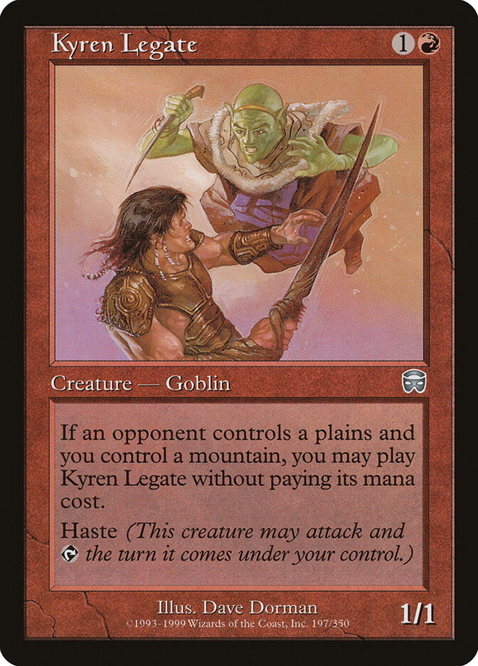 Kyren Legate (197) - Mercadian Masques (MMQ)
