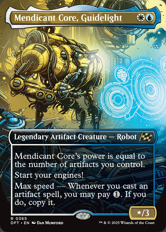Mendicant Core, Guidelight - [Borderless] Aetherdrift (DFT)