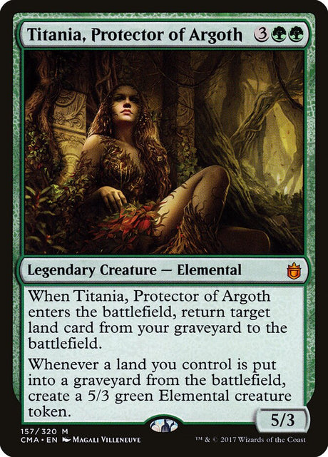 Titania, Protector of Argoth (157) - Commander Anthology (CMA)