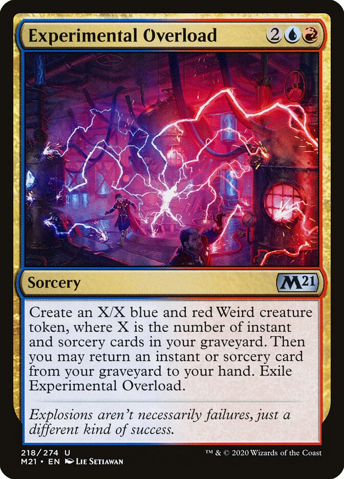 Experimental Overload (218) - Core Set 2021 (M21)