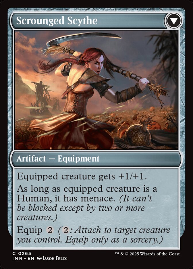 Harvest Hand // Scrounged Scythe (265) - Innistrad Remastered (INR)