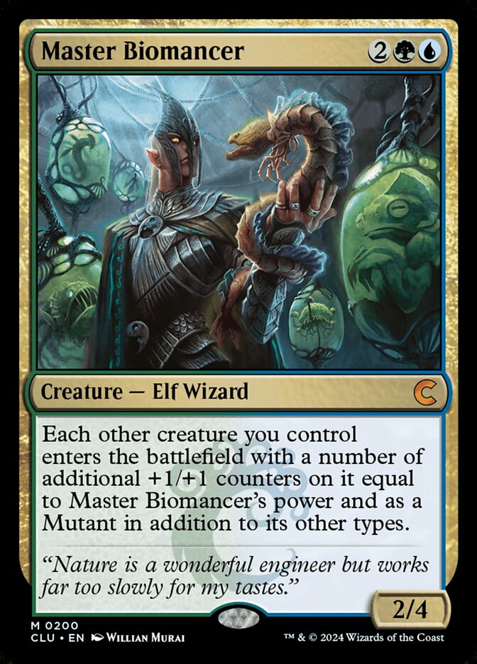 Master Biomancer (200) - Ravnica: Clue Edition (CLU)
