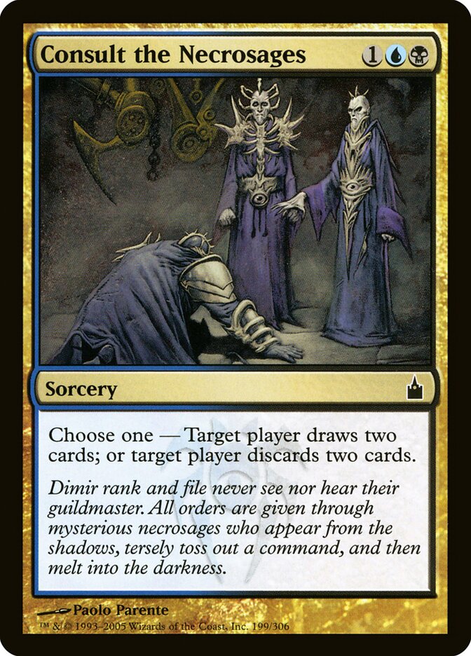 Consult the Necrosages (199) - Ravnica: City of Guilds (RAV)