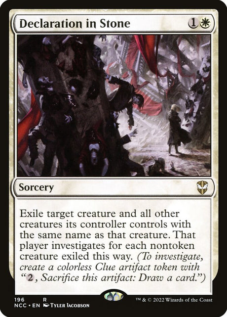 Declaration in Stone (196) - New Capenna Commander (NCC)
