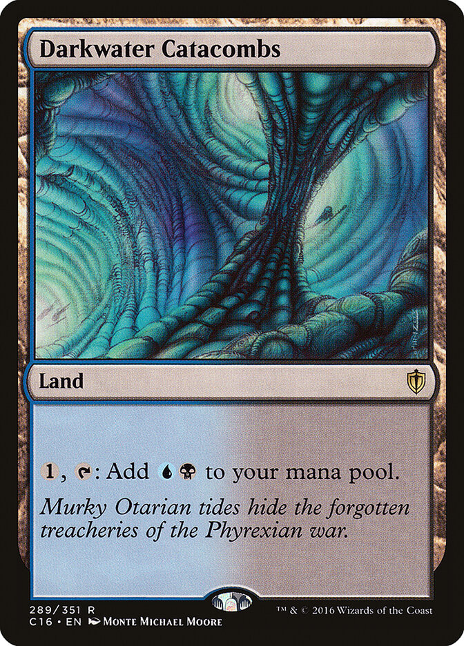 Darkwater Catacombs (289) - Commander 2016 (C16)
