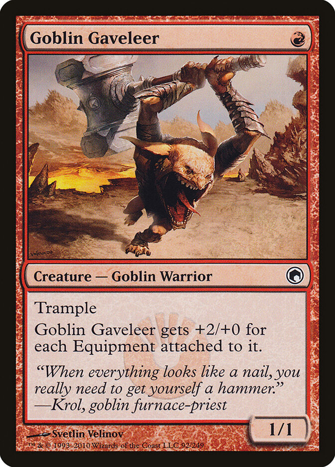 Goblin Gaveleer (92) - Scars of Mirrodin (SOM)