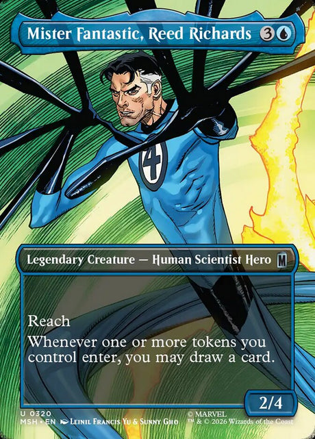 Mister Fantastic, Reed Richards (320) - Marvel Super Heroes (MSH)