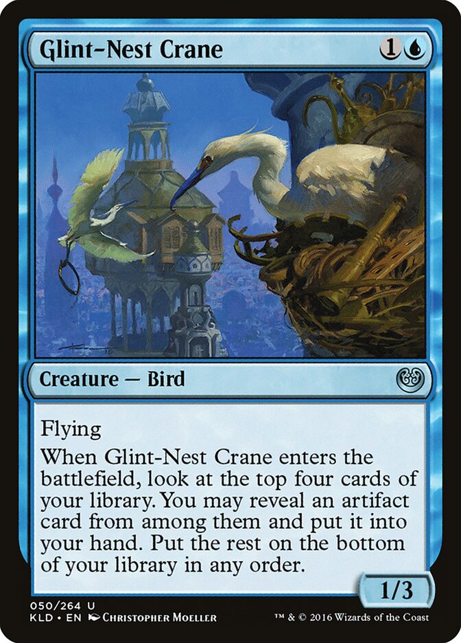 Glint-Nest Crane (50) - Kaladesh (KLD)