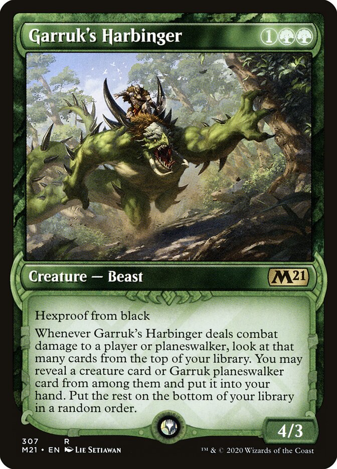 Garruk's Harbinger (307) - Core Set 2021 (M21)
