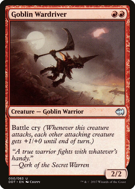 Goblin Wardriver (50) - Duel Decks: Merfolk vs. Goblins (DDT)