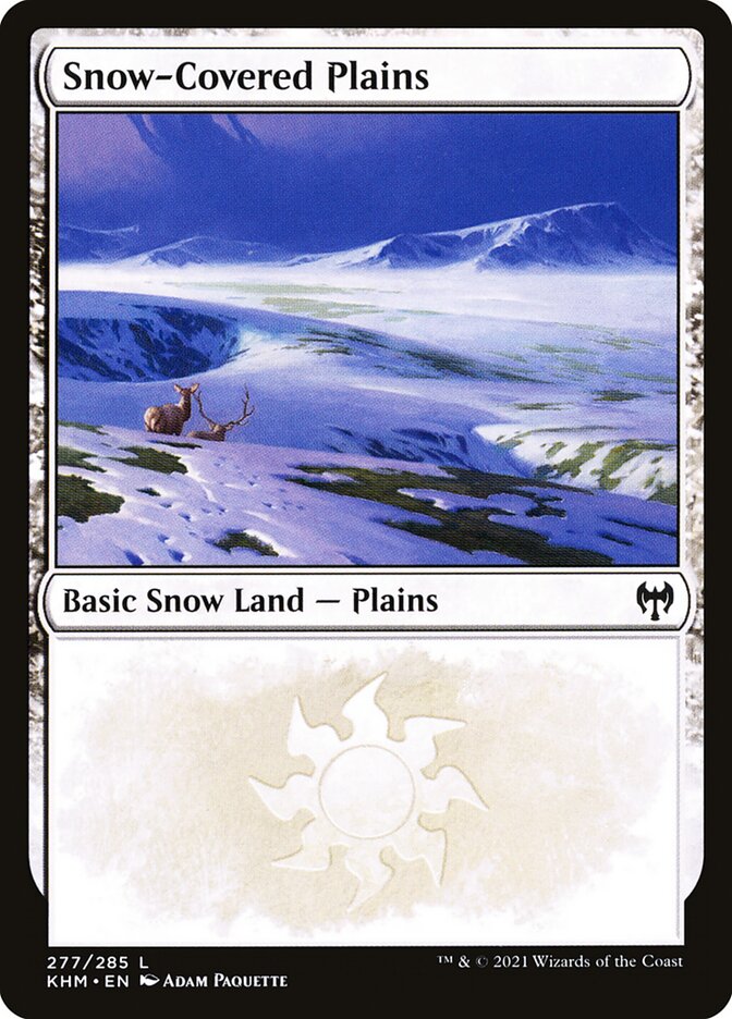 Snow-Covered Plains (277) - Kaldheim (KHM)