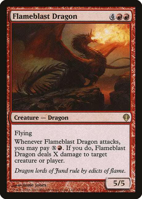 Flameblast Dragon (38) - Archenemy (ARC)