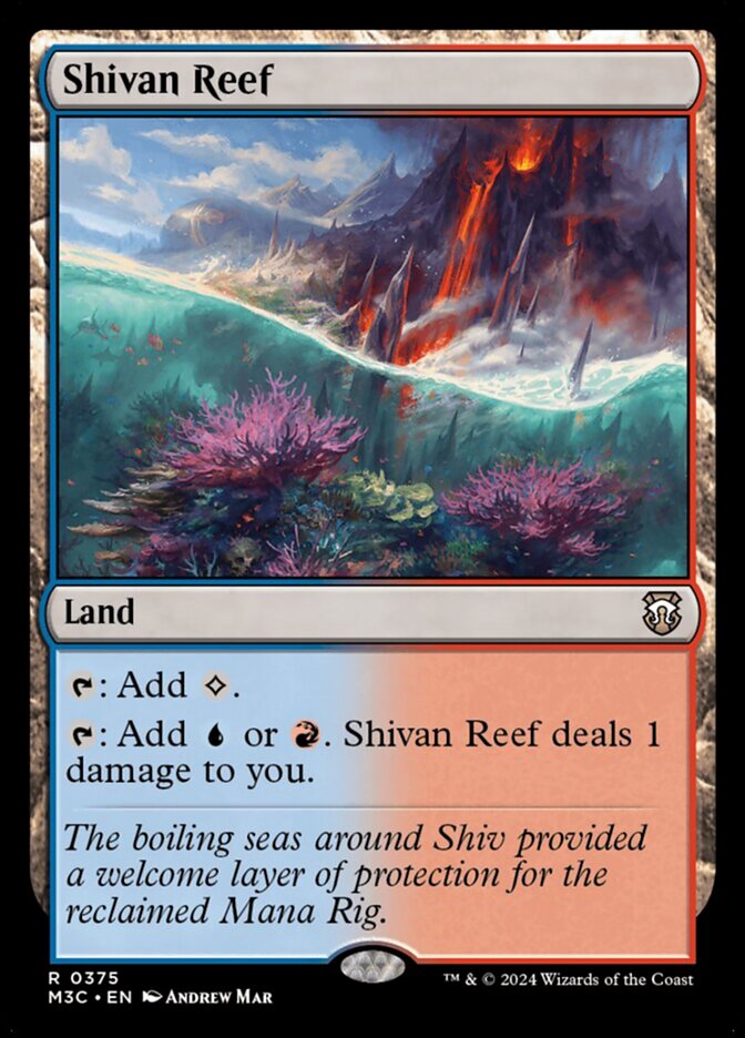 Shivan Reef - Modern Horizons 3 Commander (M3C)