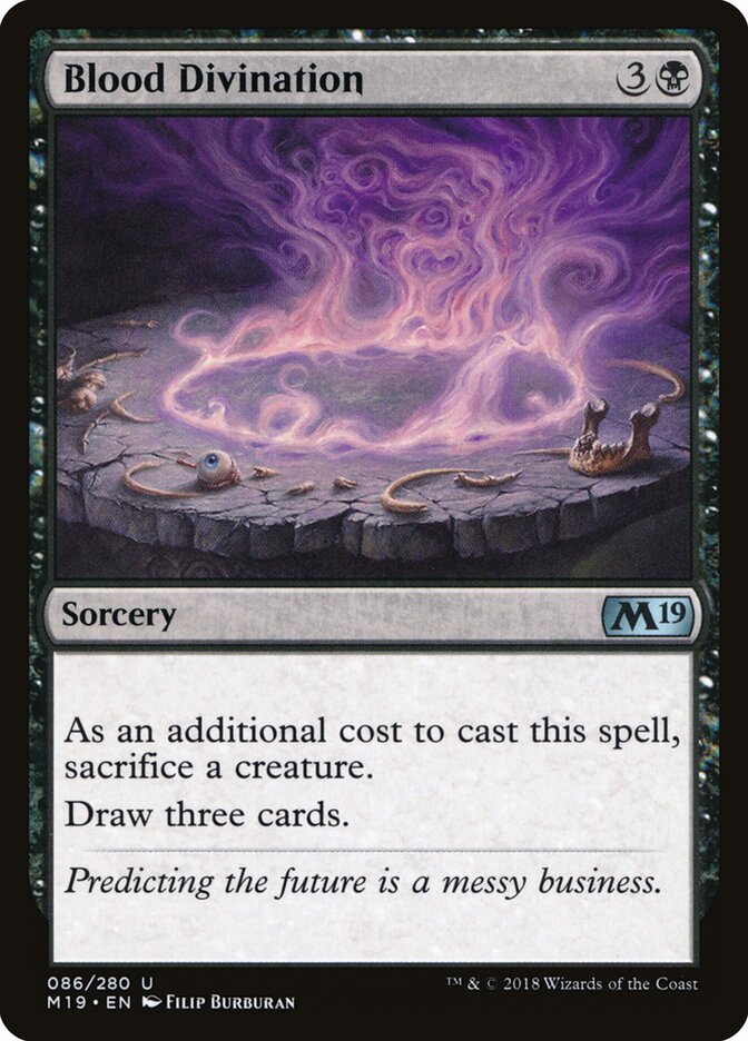 Blood Divination (86) - Core Set 2019 (M19)