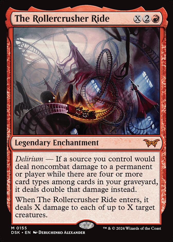 The Rollercrusher Ride - [Foil] Duskmourn: House of Horror (DSK)