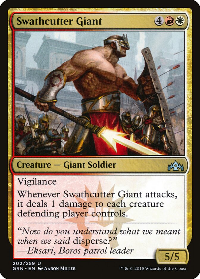 Swathcutter Giant (202) - Guilds of Ravnica (GRN)
