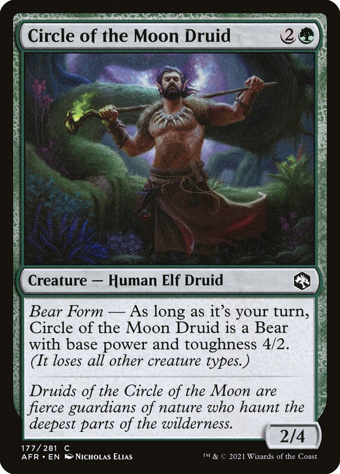 Circle of the Moon Druid (177) - Adventures in the Forgotten Realms (AFR)