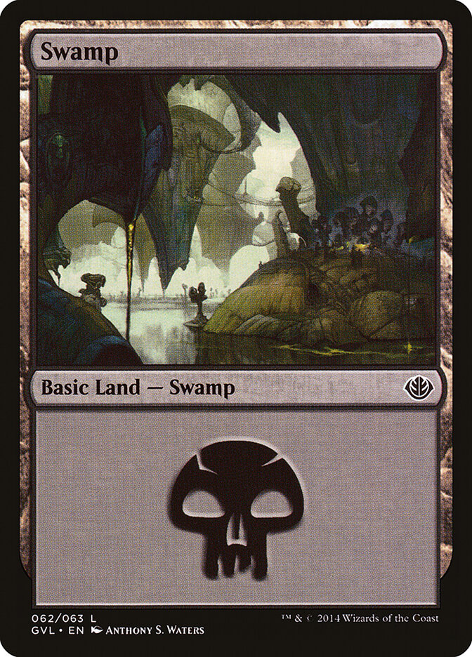 Swamp (62) - Duel Decks Anthology: Garruk vs. Liliana (GVL)
