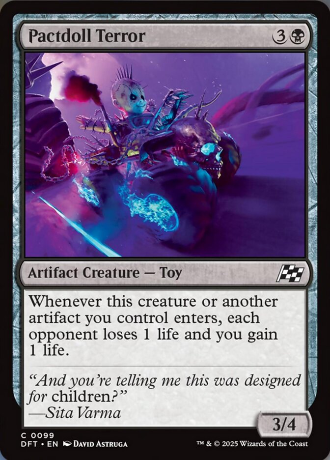 Pactdoll Terror - [Foil] Aetherdrift (DFT)