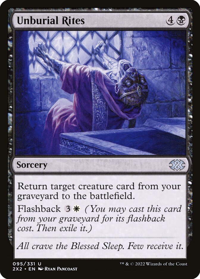 Unburial Rites (95) - Double Masters 2022 (2X2)