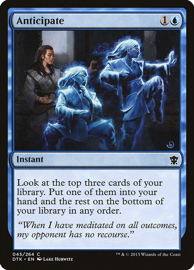 Anticipate (45) - Dragons of Tarkir (DTK)
