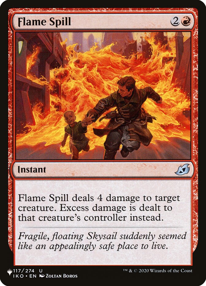 Flame Spill (IKO-117) - The List (PLST)