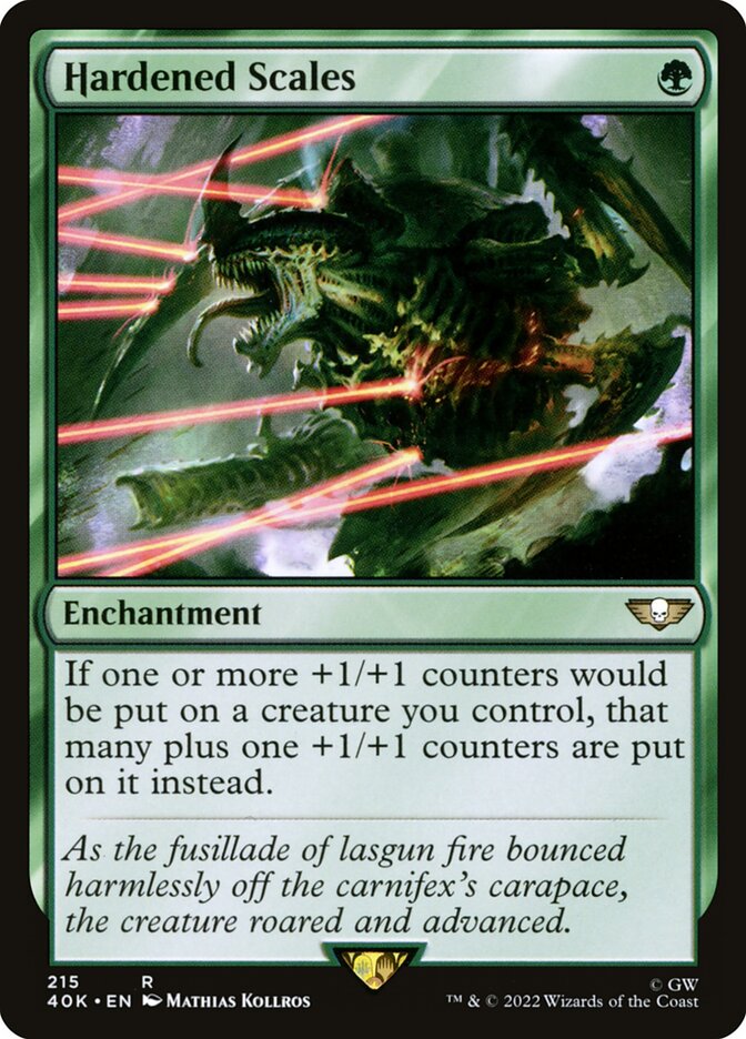 Hardened Scales (215) - Warhammer 40,000 Commander (40K)