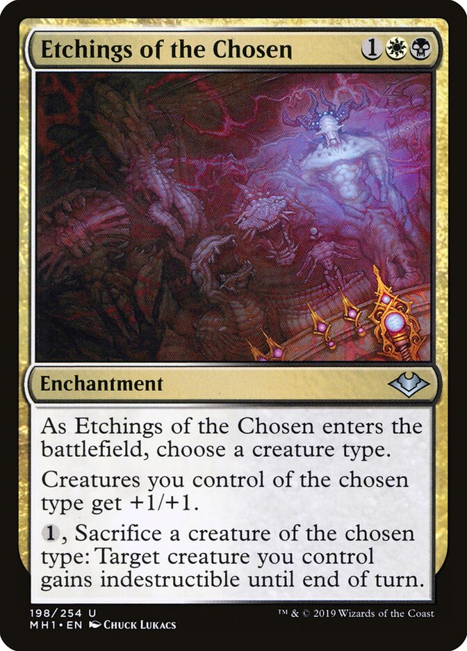Etchings of the Chosen (198) - Modern Horizons (MH1)