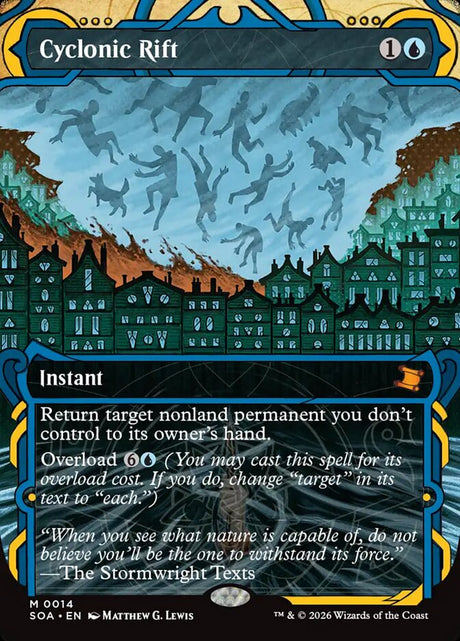 Cyclonic Rift (14) - Secrets of Strixhaven Mystical Archive (SOA)