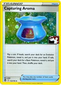 Capturing Aroma - 153/195 (Cosmos Holo) (153) - Prize Pack Series Cards