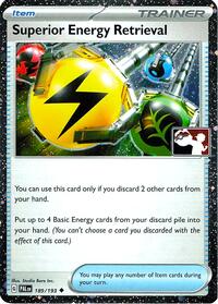 Superior Energy Retrieval - 189/193 (Cosmos Holo) (189) - Prize Pack Series Cards