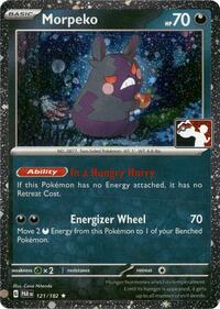 Morpeko - 121/182 (Cosmos Holo) (121) - Prize Pack Series Cards